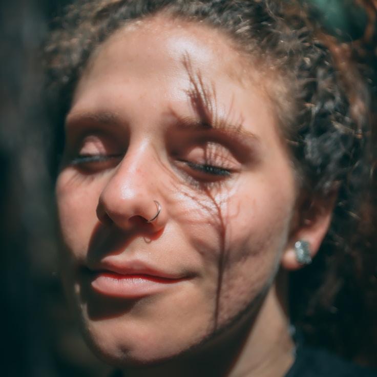 Portrait of Terra, group coordinator and fusion cooking expert